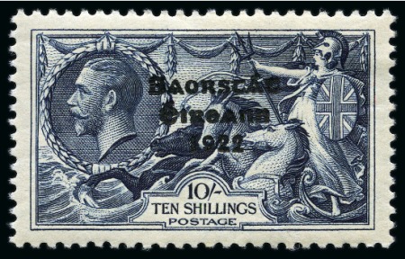 Stamp of Ireland » 1935 Re-Engraved Overprints (T75-T77) 1935 Waterlow Re-Engraved 2s6d to 10s complete mint set of three, fresh, fine