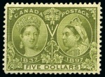 1897 Jubilee 1/2d to $5 mint og set of 16