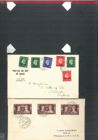 Stamp of Morocco Agencies (British Post Offices) 1898-1957, Mint & used collection in a stockbook incl. unused postal stationery