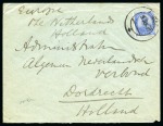 Ahwaz: 1917 Clean neat envelope, paying the single