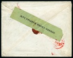 Abadan: 1919 Clean neat envelope, paying the single