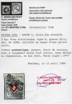 Stamp of Switzerland / Schweiz » Rayonmarken » Rayon I, hellblau, ohne KE (STEIN A2) Type 6, fabrfrisch und gut bis sehr gut gerandet, Bogenrand