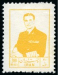 1954 & 1955 Reza Shah definitives mint og sets of 16 and 14 respectively