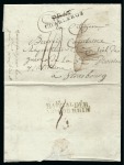 1703-1845, Ensemble de 13 lettres dont « Charleroy