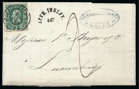 Stamp of Belgium » Belgique. 1869-83 Nouveaux types et nouvelles valeurs - Émission 10c vert sur lettre double