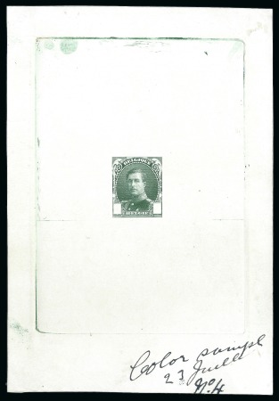 Stamp of Belgium » General issues from 1894 onwards 1914 – Emission Albert