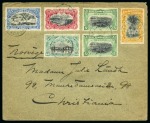 Stamp of Belgian Congo 1898-1935, Fascinating selection of ca.500 cards