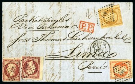 1700-1900, Une boite avec des 100's de lettres dont