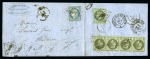 1700-1900, Une boite avec des 100's de lettres dont