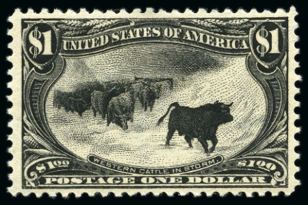 Stamp of United States 1898 Trans-Mississippi mint og set of 9