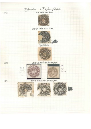 Stamp of Afghanistan 1871–1965, One man’s extensive collection with strong classics from the first large tigers onwards
