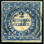 Stamp of Denmark » Collections 1851-1999, Attractive used collection in Lighthouse