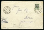 1890-1944, BALTIC STATES Genuine assembly from a Parisian estate of 130+ covers/postal stationery