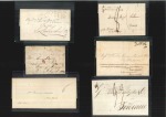 Stamp of Danish West Indies » Pre-Philately and Stampless Covers 1807-63, Fascinating postal history lot of 17 covers