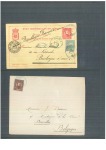 Stamp of Belgian Congo 1894-1960, Fascinating selection of hundreds of covers