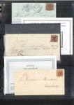 Stamp of Denmark » Collections 1856-1905, Mint & used collections on pages, highlights