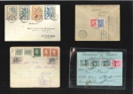 Stamp of Greece » Collections 1864-1970, Lot of 247 covers and cards from Hermes