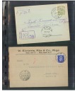 1890-1944, BALTIC STATES Genuine assembly from a Parisian estate of 130+ covers/postal stationery