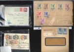 1866-1980, Exceptional postal history lot of ca.1'500 covers