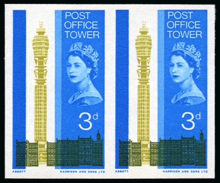 1965 Opening of Post Office Tower 3d (ordinary) mint