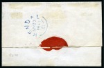 1848 (May 30) Wrapper sent registered from Penrith to Kendal (Cumbria) with two 1841 1d pale red brown and a 1841 2d blue 