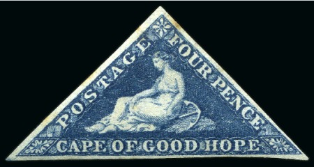 1863-64 4d Slate-Blue unused with good to very good margins