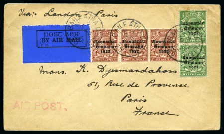 1924 (29.2) Irish Acceptance: London to Paris flight,