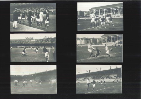 Stamp of Olympics » 1912 Stockholm » Postcards 1912 Stockholm group of 12 different official postcards by Granberg depicting FOOTBALL