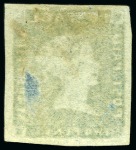 1848-59 Post Paid 2d deep blue, earliest impression, unused with large to very large margins