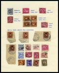 RURAL CANCELS: 1900-30 Attractive group of 41 cancels
