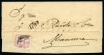 1881 Postal History reduced printed wrapper franked