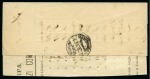 Stamp of Egypt » 1879 De La Rue 1881 Postal History reduced printed wrapper franked