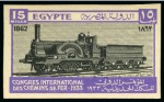 1933 International Railway Congress Cairo Locomotives