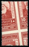 Stamp of Egypt » Commemoratives 1914-1953 1928 International Medical Congress set of two, mint nh Royal misperfs