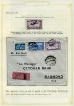 1926 Egypt Airmail Definitive Stamps: An album page