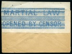 1918 Egypt Censor Mail: A cover sent from England c1918