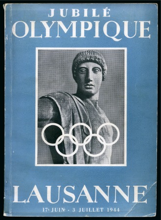 1944 Jubilee "Livre D'Or de l'Olympisme" book, SB