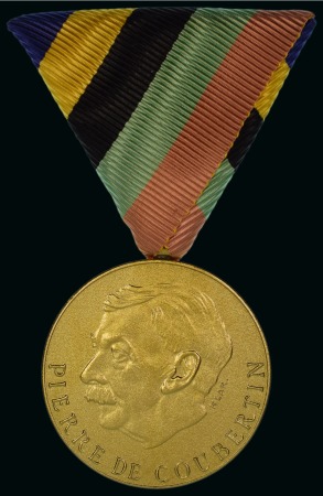 Stamp of Olympics » Pierre de Coubertin and the IOC Coubertin: Austria Olympic Committee merit medal