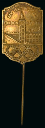 1948 London official stick pin