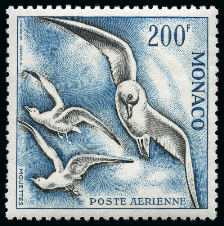 Stamp of Colonies françaises » Monaco 1885-1990, accumulation de plusieurs collections de