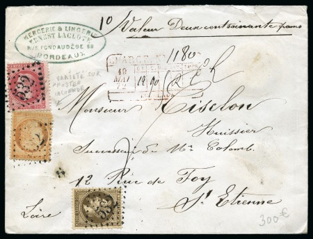 Stamp of France » Collections 1750-1900, plusieurs milliers de lettres avec des marques postales