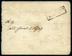 1859 Russian expedition into Khorasan Persia, a Russian 10k postal stationery envelope sent from Herat