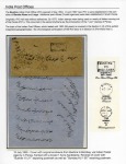 Bushire: 1865 India Postal Agencies Persia, an album