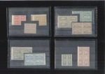 Stamp of Olympics » 1896 Athens 1896 Olympics set of 12 in mint blocks of four, an extremely rare set