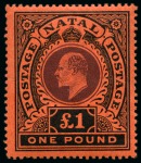 1902-09, Small group incl. 1902 SPECIMEN 10s, £5 and £10, and normal 1908-09 £1 purple & black