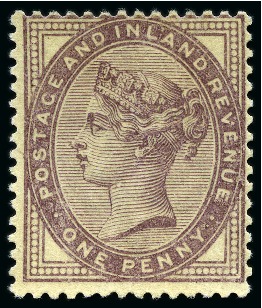 Stamp of Great Britain » 1855-1900 Surface Printed » 1880-81 Provisional Issue and 1881 1d Lilac WITHDRAWN