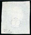 1840 1d black, plate 1b OG, unused with close to good margins