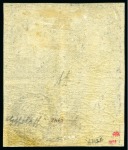 Stamp of France » Type Cérès de 1849-1850 1849, Cérès 20c noir sur jaune en bloc de 4 neuf