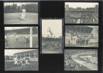 1912 Stockholm group of 13 official picture postcards