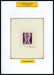 FOOTBALL: 1964-88, Great collection of French Colonies die proofs commemorating football, mostly at World Cups